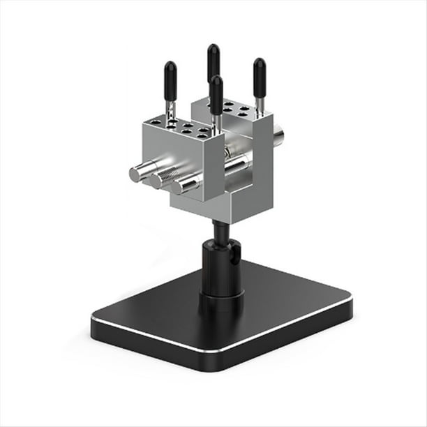 Mini Tornillo de Banco Portátil 2 en 1, Microtornillo de Banco para Modelismo, Abrazadera de Precisión, Herramienta de Fijación de Modelos A Escala, Accesorio de Bricolaje.