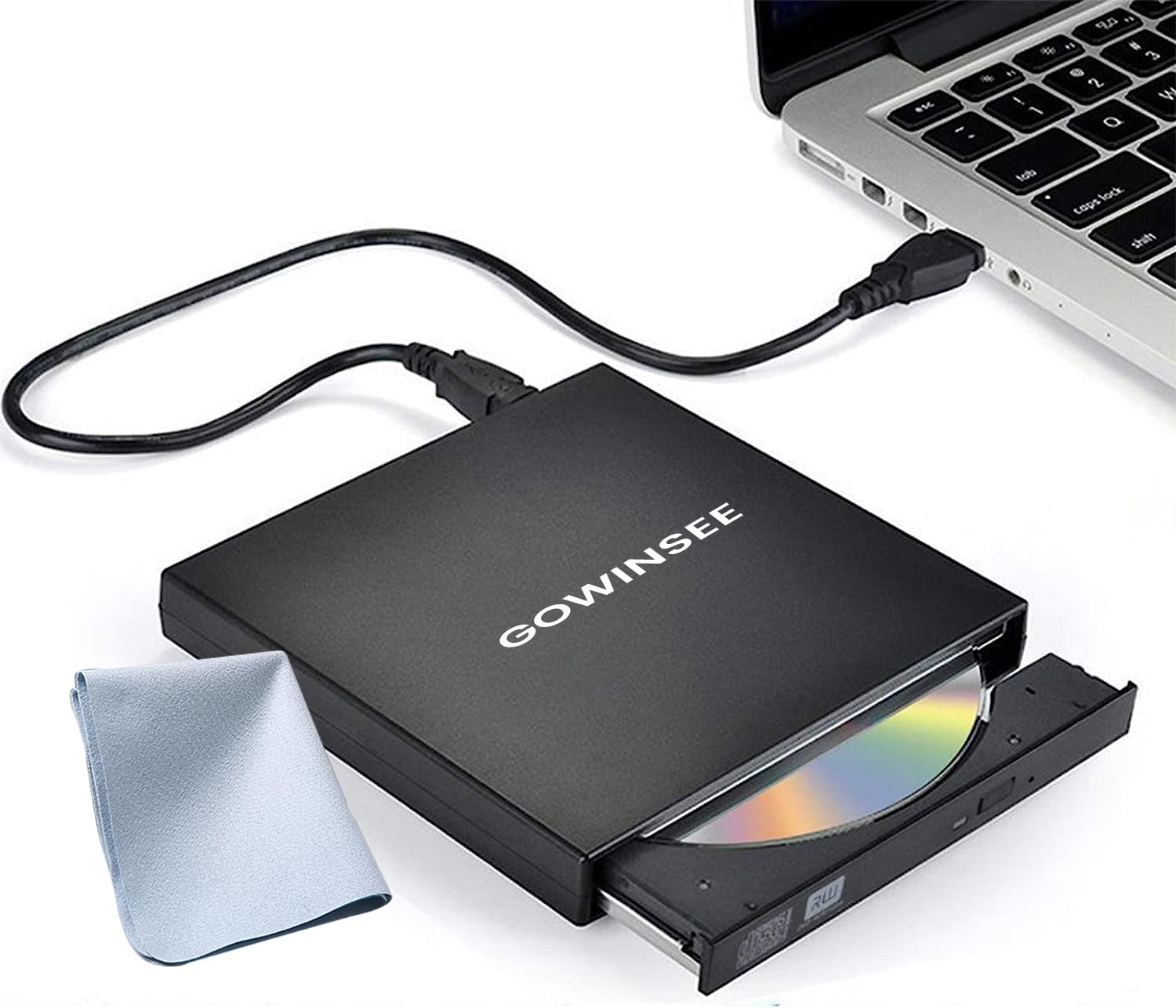 LG Ultra Slim Portable DVD Writer with M-DISC™ Support