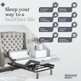 thumbnail image 3 of Sven & Son Platinum Adjustable Bed Base (Frame Only), Head and Foot Lift, Lumbar Support, Head (Pillow) Tilt, Massage, USB - Twin XL, 3 of 6