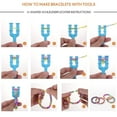 thumbnail image 3 of Elastic Refill Loom Set - 600 Pieces - Loom Bracelet Making Kit, 3 of 5