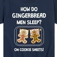 thumbnail image 3 of Instant Message - Gingerbread Men Cookie Sheets Christmas - Toddler & Youth Short Sleeve Graphic T-Shirt, 3 of 6