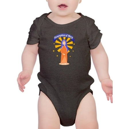 

Happy Assumption Of Mary Day Bodysuit Infant -Image by Shutterstock 12 Months