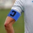 thumbnail image 4 of GOOHOCHY 6 brazaletes de equipo de fútbol para deportes al aire libre, brazalete de capitán, brazalete de fútbol práctico para capitán, 4 of 7