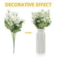 thumbnail image 4 of 4 racimos de margaritas artificiales, ramo de margaritas realista, flor de margarita para boda, 4 of 6