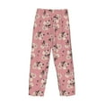 thumbnail image 5 of Goofa Rose Flowers Printed Soft Pajama Pants for Men, Wide Leg Comfy Casual Lounge Yoga Pants-XX-Large, 5 of 9