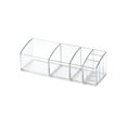 thumbnail image 1 of Organizador de tocador iDesign Divided, plástico transparente, 9 x 3 x 2 pulgadas, 1 of 4