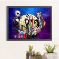 thumbnail image 2 of Pintura de diamante 5D DIY Taladro redondo completo Zombie Novia Decoración para el hogar JShteea El nuevo, 2 of 9