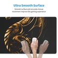 thumbnail image 4 of Sikiie Golden Dragon Tattoo Art Mouse Pad, 16x29.5 Mousepad Desk Mat in Anti-Slip Rubber Mousepads Mat for Game Office Laptop Computer, 4 of 8