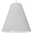 thumbnail image 3 of Dainolite ANA-XL-PC-790 32 in. 1 Light Anaya Polished Chrome Pendant Ceiling Light with White Shade, Extra Large, 3 of 7