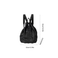 thumbnail image 4 of Gifts TTJ Foldable Backpack Lightweight Packable Zippered Sack for Gym Travel Sports Daily Use Durable Water-Resistant Nylon Foldable Daypack with Pockets Multi-Color Options for Men and Women, 4 of 8