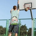 thumbnail image 5 of Naloa White Bunny Bottom And Easter Eggs Basketball Jersey Reversible Men's Mesh Athletic Sports Shirts Training Practice S-4XLMedium, 5 of 6