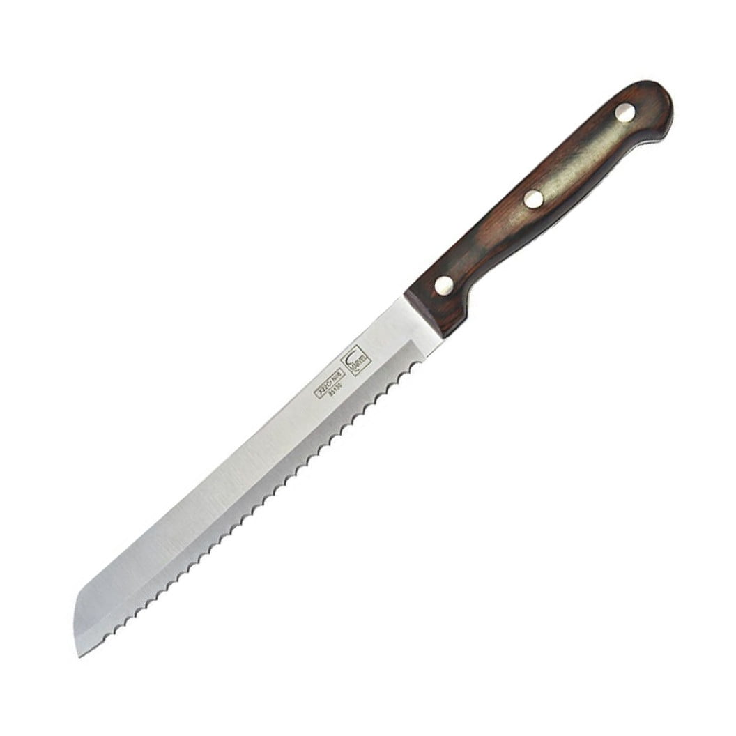 Serrated Bread Knife 15.2inch Cooking Knives Stainless Steel Kitchen