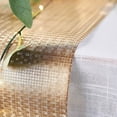 thumbnail image 2 of BalsaCircle 12" x 108" Gold Glitter Circle Design Paper Disposable Table Runner, 2 of 8