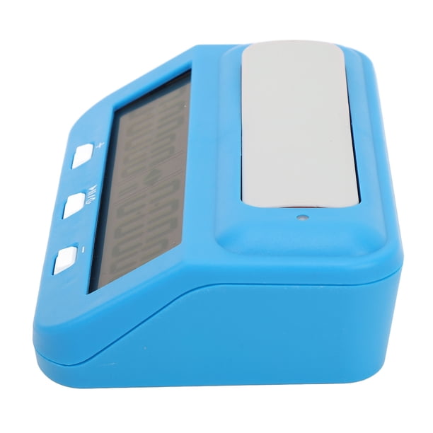 Reloj De Ajedrez Digital, Indicador De Capacidad De Batería De Reloj De Ajedrez Portátil De Tiempo Positivo De Retardo De Bonificación Básico Para Juegos De Mesa