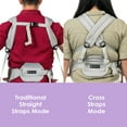 thumbnail image 4 of Baby Trend Caleo 3-in-1 Newborn Carrier, Snuggle Grey, 4 of 6