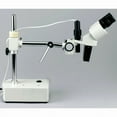 thumbnail image 3 of AmScope  5x-10x Binocular Boom Arm Stereo Microscope with Light, 3 of 4