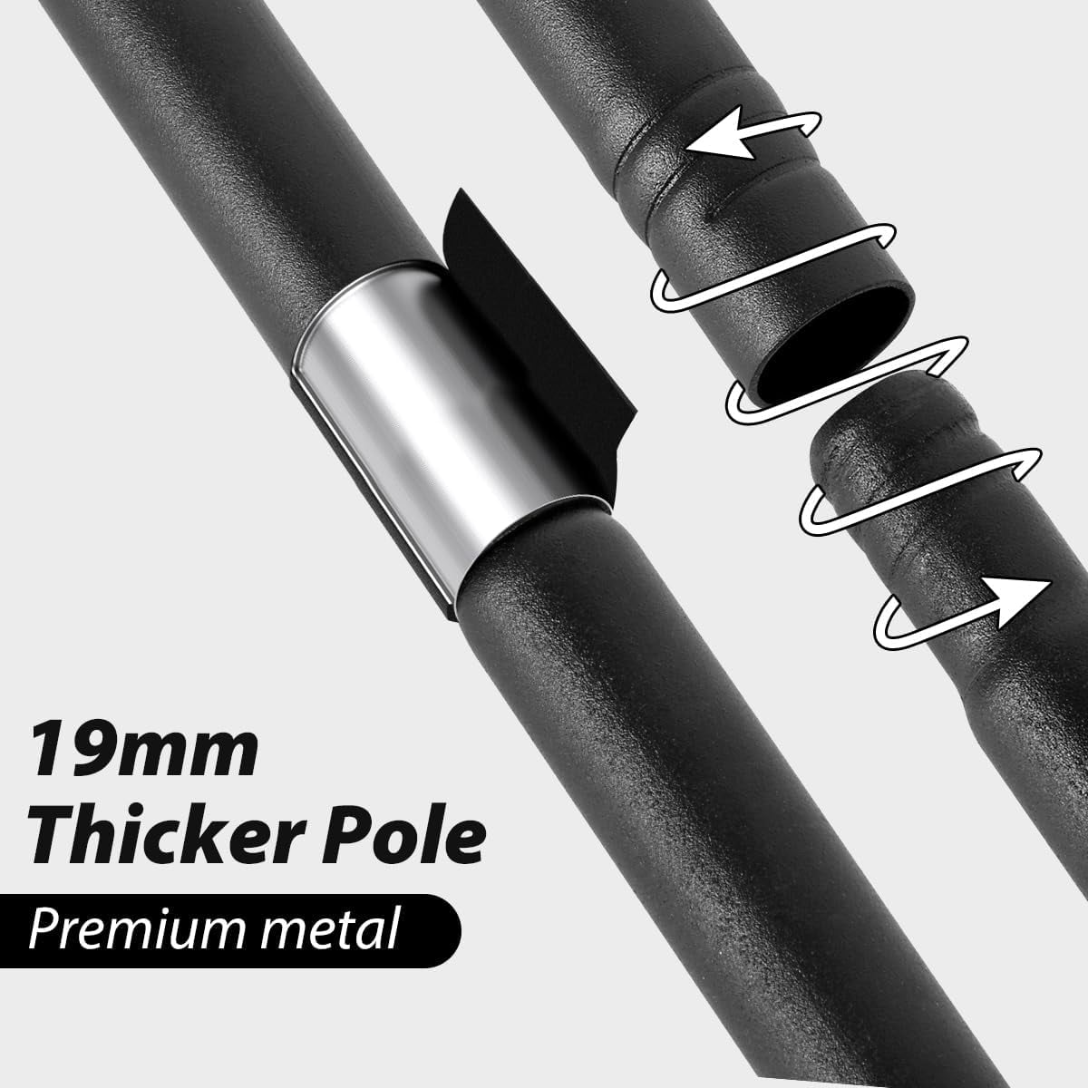 KOLAKO Bird Feeder Poles, 223cm Extra Tall Bird Feeding Stations Stand, Heavy Duty  Metal Shepherds Hooks Crooks for Garden Lantern