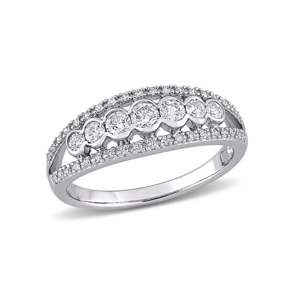 Everly Women's Diamond 10k White Gold Ring