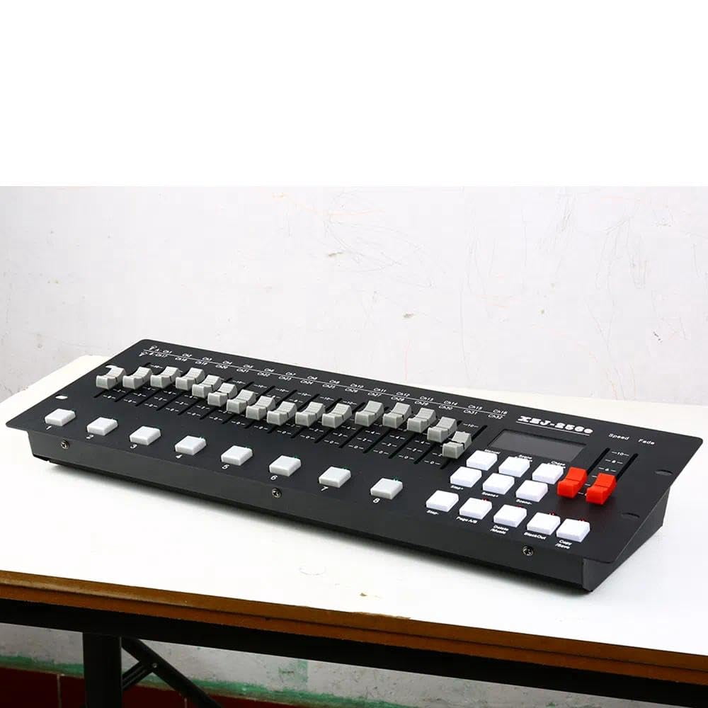 256 Channels DMX Lighting Controller DJ Equipment Disco Stage Lighting Console Beam Dimmer