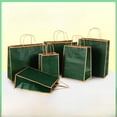 thumbnail image 1 of Embalaje para comida para llevar, bolsa de papel kraft, bolsa de regalo para compras, bolsa de té con leche, bolsa de embalaje para pasteles, formulación de bolsa, 1 of 3