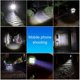 thumbnail image 2 of Mini Flashlight USB Rechargeable LED Flashlight Waterproof Telescopic Powerful Torch Lamp Outdoor Work Zoom Portable Torch, 2 of 4