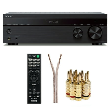 Sony STRDH190 2-ch Stereo Receiver with Phono Inputs and Bluetooth bundle