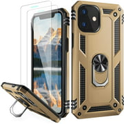 LUMARKE for iPhone 12 Case,iPhone 12 Pro Case with Screen Protector(2 Pack),Pass 16ft. Drop Test Military Grade Cover