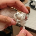 thumbnail image 4 of TaoLeHui Cat Fur Keepsake Capsule Pendant,Transparent Cats Hair Storage Bottle, Cats Fur Keepsake Keychain with 100PCS Cat Stickers,Pet Hair Container Keychain,Pet Memorial Gifts for Loss of Cat, 4 of 7