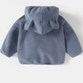 thumbnail image 7 of TMOYZQ Baby Girls Boys Fleece Hooded Jacket Zip Up Teddy Coat Winter Warm Bear Ear Cute Jackets Casual Fall Soft Thin Outerwear, 6M-5Y on Clearance, 7 of 7