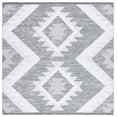 thumbnail image 2 of SAFAVIEH Augustine Jalen Geometric Area Rug, Gray/Ivory, 6'4" x 6'4" Square, 2 of 10