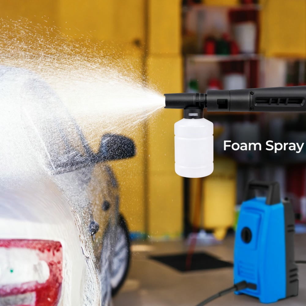 Topcobe 1900 PSI 1.8 GPM Electric Pressure Washer with 4 Quick Connect Nozzles, Practical Tools, High Quality-Blue