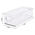 thumbnail image 5 of 8 Pack Stackable Fridge Organizers, Clear Pantry Organizers and Storage Plastic Small Food Storage Bins Freezer Organizer Containers with Ha, 5 of 5