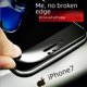 thumbnail image 3 of Aplicable a iPhone 15 Película templada Superficie curva 3D Borde suave Pantalla completa 14 Apple 13 Fibra de carbono Luz púrpura 12xsmax8p, 3 of 5