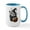 White/Blue Inside, variant on CafePress - Halloween Cupcake Mugs - 15 oz Ceramic Large White Novelty Mug