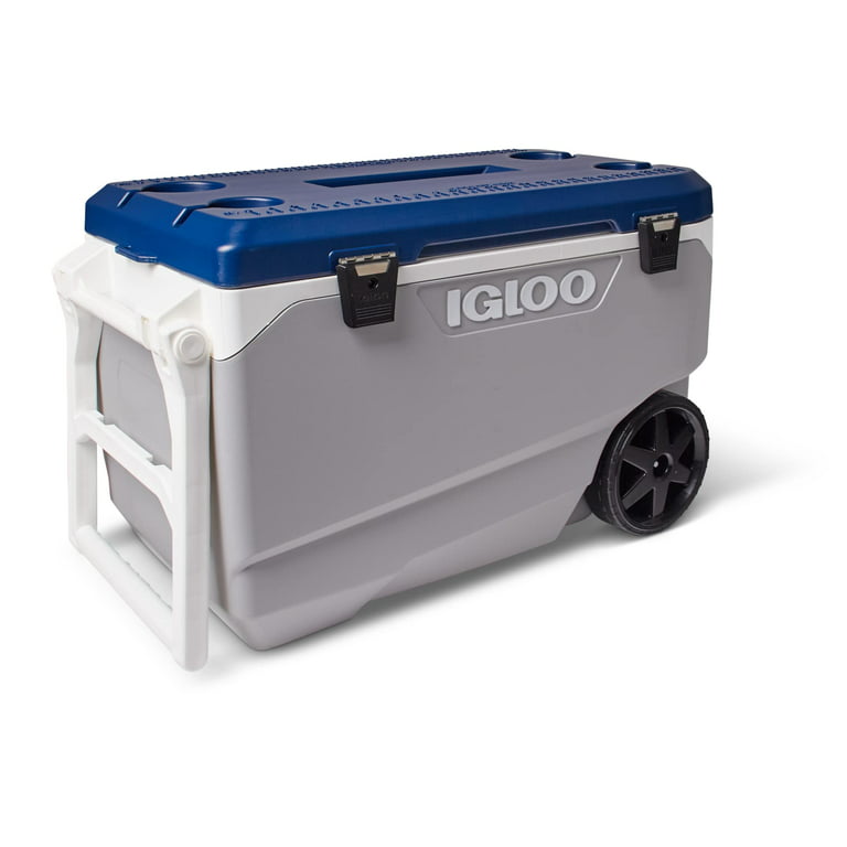Igloo Maxcold Latitude 90 roller - Grande glacière sur roues - 85 litres -  Bleu