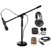 Blue Encore 200 PC Podcasting Podcast Microphone+Desk Stand w/Boom+Headphones