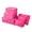 Hot Pink, variant on Travel Six-piece Storage Bag Set Travel Suitcase Storage Bag Clothing Packing Bag Storage Bag(One Size,Hot Pink)