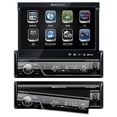 thumbnail image 2 of Soundstream VIR-7830B Single-DIN Bluetooth Car Stereo DVD Player w/ 7" LCD Touchscreen + Cache Night Vision Car License Plate Rearview Camera - Black CAM810B, 2 of 6