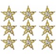 thumbnail image 2 of Design Works Beaded Ornament Kit 3" Set of 9-Starlight-Gold, 2 of 2