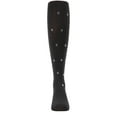 thumbnail image 4 of MeMoi Shimmering Star-Gazer Opaque Tights - Girls - Female, 6-8, Black, 4 of 5