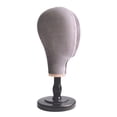 thumbnail image 3 of Gazechimp Hat Display Mannequin Head Mannequin Head Model for Halloween Hat Headphones black base, 3 of 8