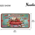 thumbnail image 6 of Merry Christmas Anti Fatigue Kitchen Floor Mat Area Rug Santa Dessert Non Slip Absorbent Comfort Standing Mat Kitchen Runner Rug for Hallway Entryway Bathroom Living Room Bedroom 39 x 20 Inches, 6 of 6