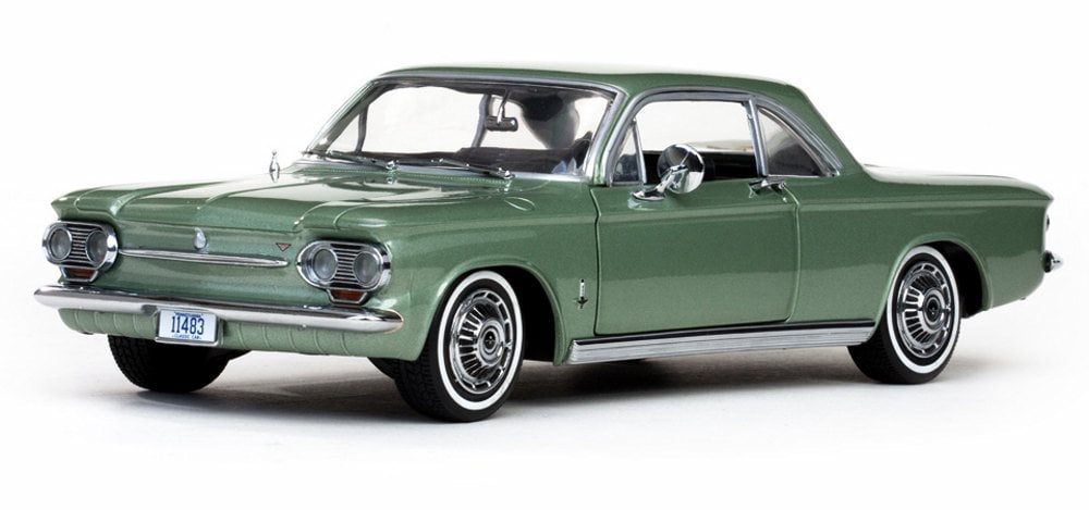 1963 ChevyÃƒÆ'Ã¢â‚¬Å¡Ãƒâ€šÃ‚Â Corvair Coupe, Green - Sun 