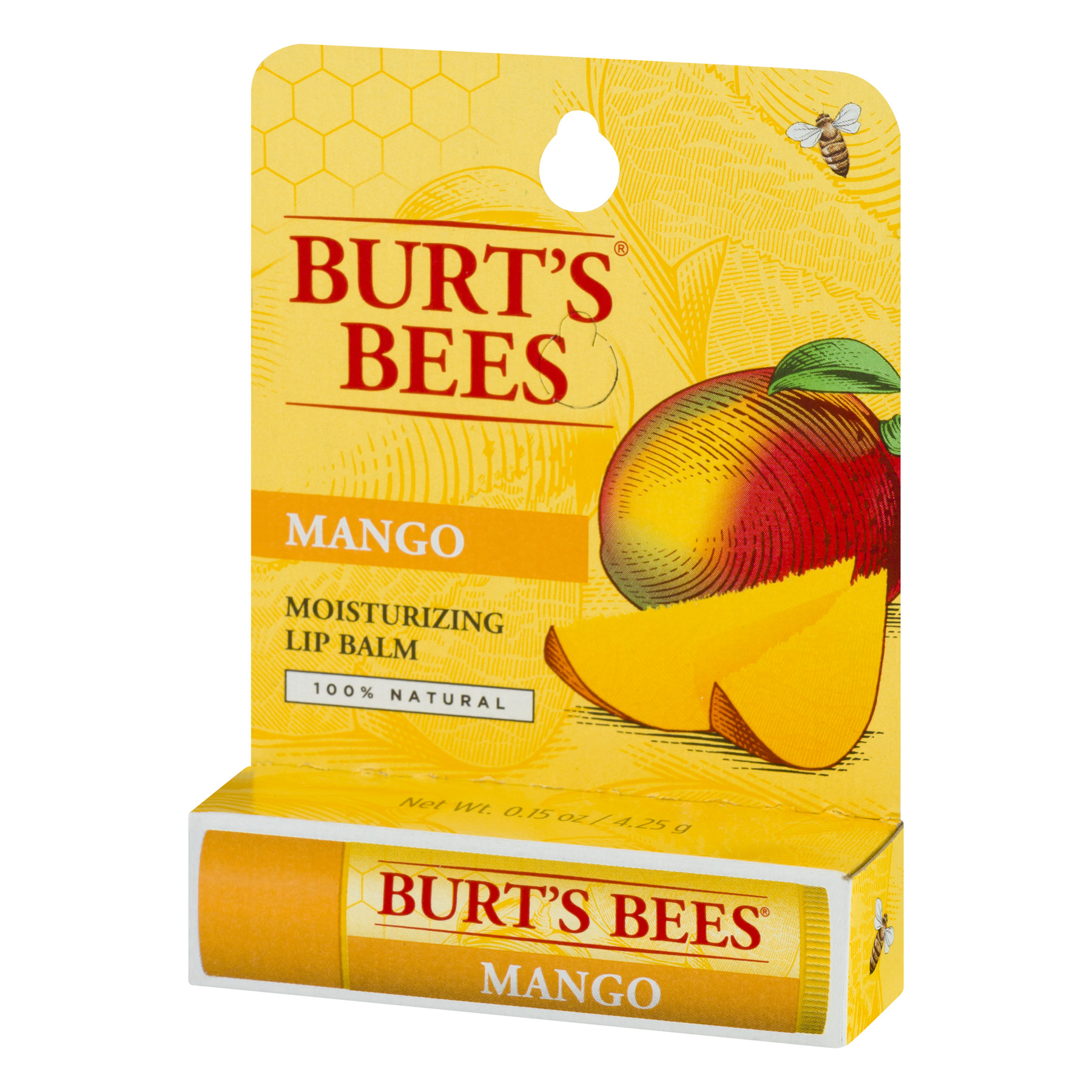 Burt's Bees Nourishing Lip Balm with Mango Butter, 0.15 oz - image 3 of 6