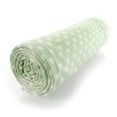 thumbnail image 3 of Sage Green White Hearts DBP Fabric - Double Brushed Polyester 4 Way Stretch -  1/2 yard, 3 of 3