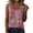 #03Pink, variant on Floral Print Square Neck Sleeveless Tank Top for Women - Casual Summer Blouse Purple M