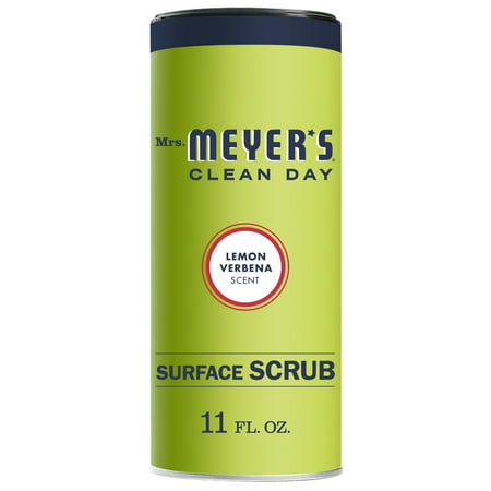 Mrs. Meyer's Clean Day Surface Scrub, Lemon Verbena, 11 fl (Best Eco Cleaning Products)