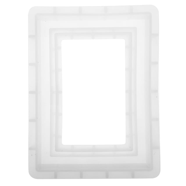 DIY marco de fotos artesanal hecho a mano marco de fotos cuadrado que hace el molde molde de silicona