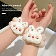 thumbnail image 3 of Tnobhg 1 Pair Face Wash Wristband Stylish Cartoon Shape Wrist Strap Elastic Comfortable Anti-wet Wristband Grooming Accessory, 3 of 8