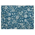 thumbnail image 2 of Addison Rugs Chantille Indoor/Outdoor Transitional Geometric, Abstract Navy Washable Rectangle Rug, 1'8" x 2'6", 2 of 6
